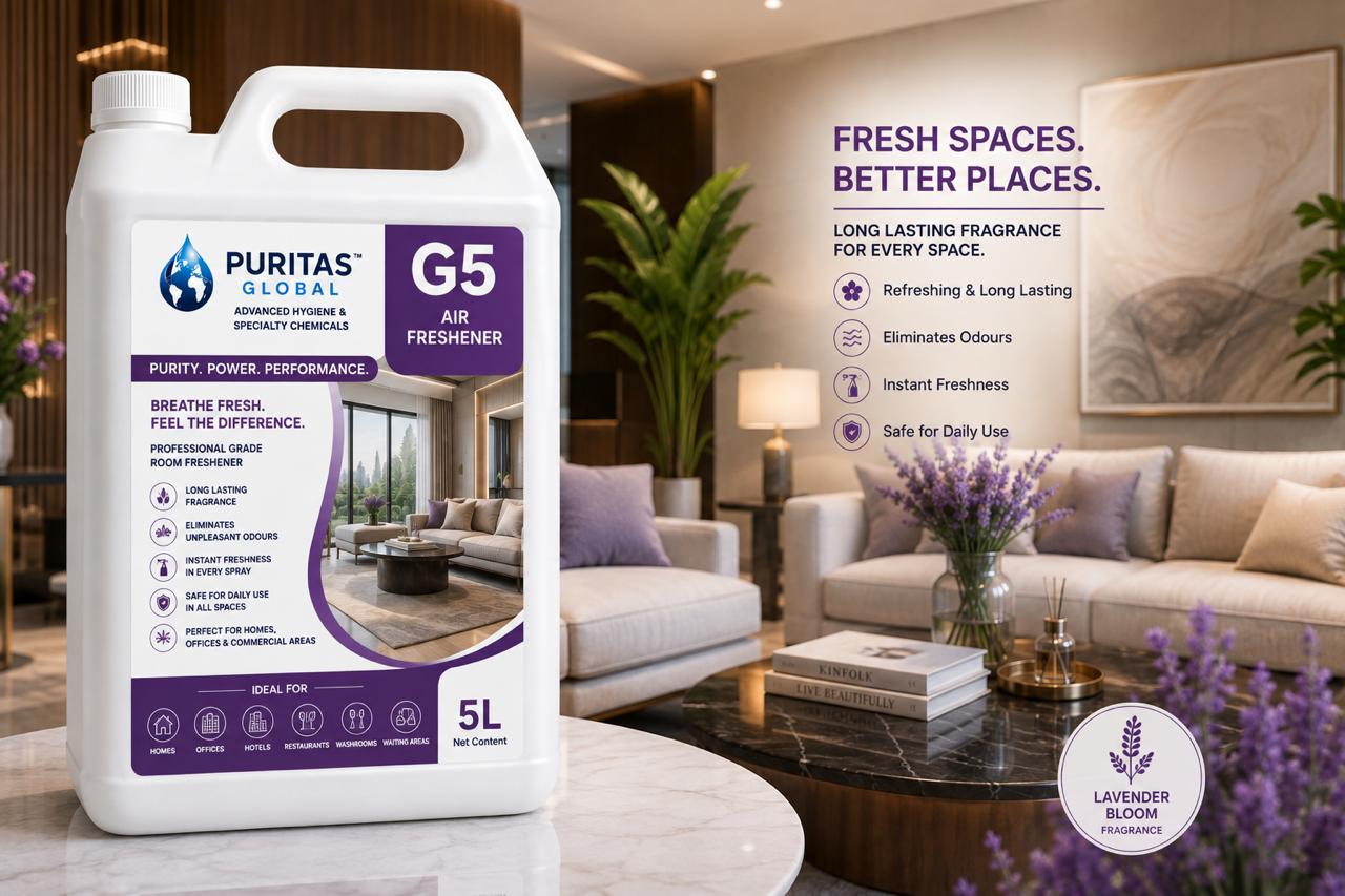 Puritas G5 Premium Room Air Freshener in Hotel Suite